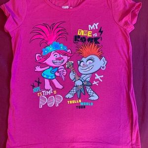 Girls Troll short sleeve shirt